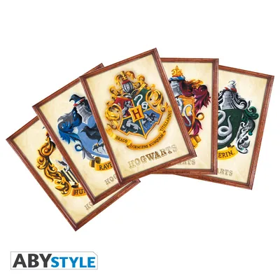 Set 5 postales Harry Potter 14,8x10,5 cm