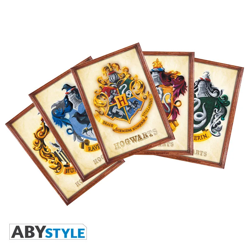 Set 5 postales Harry Potter 14,8x10,5 cm