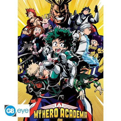 Póster My Hero Academia Grupo 91,5x61 cm