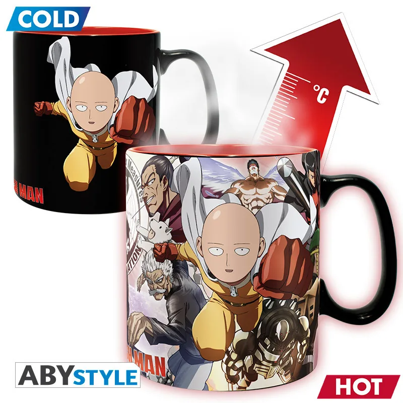 Taza termosensible One Punch Man Heroes 460 ml