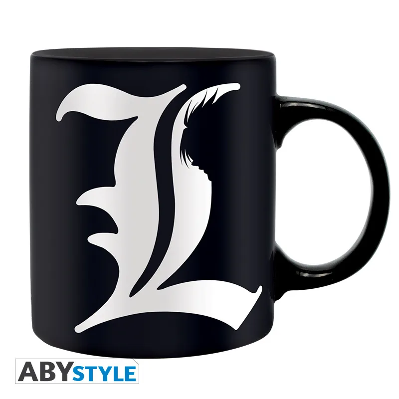 Taza Death Note L y reglas 320 ml