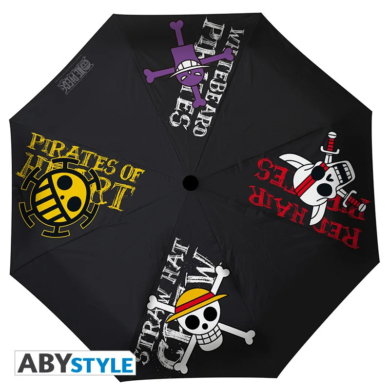 Paraguas One Piece emblemas de los piratas