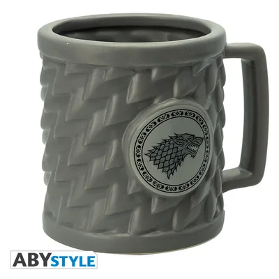 Taza 3D Juego de Tronos Stark 500 ml