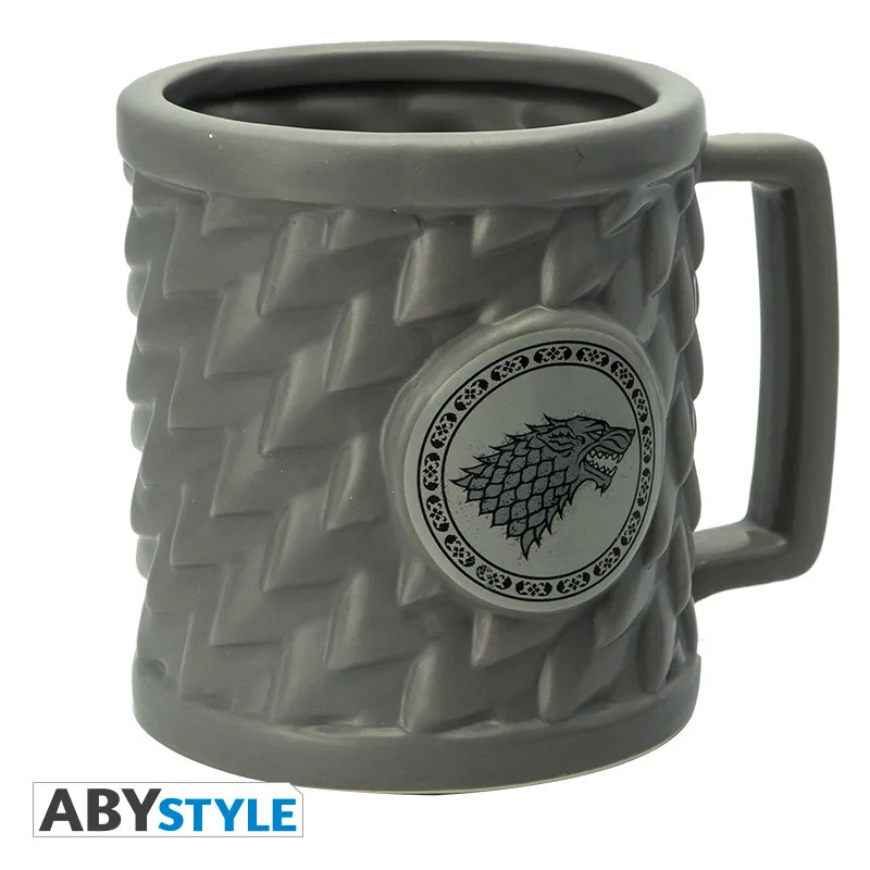Taza 3D Juego de Tronos Stark 500 ml