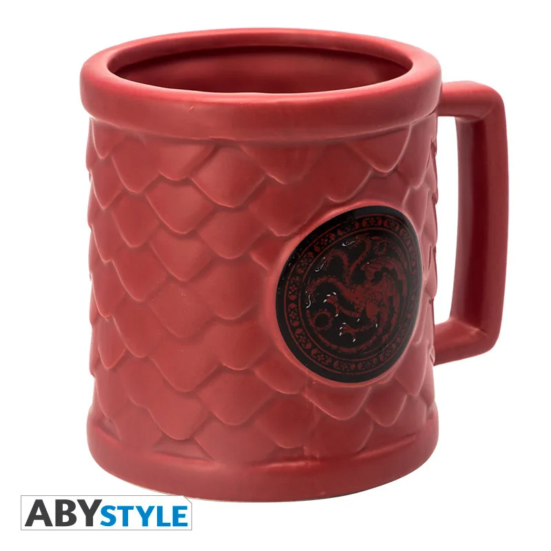 Taza 3D Juego de Tronos Targaryen 500 ml