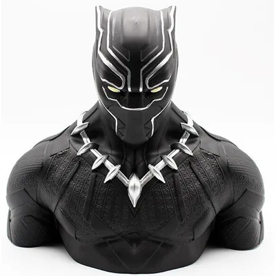 Busto hucha Black Panther Wakanda Deluxe Marvel Comics 20cm