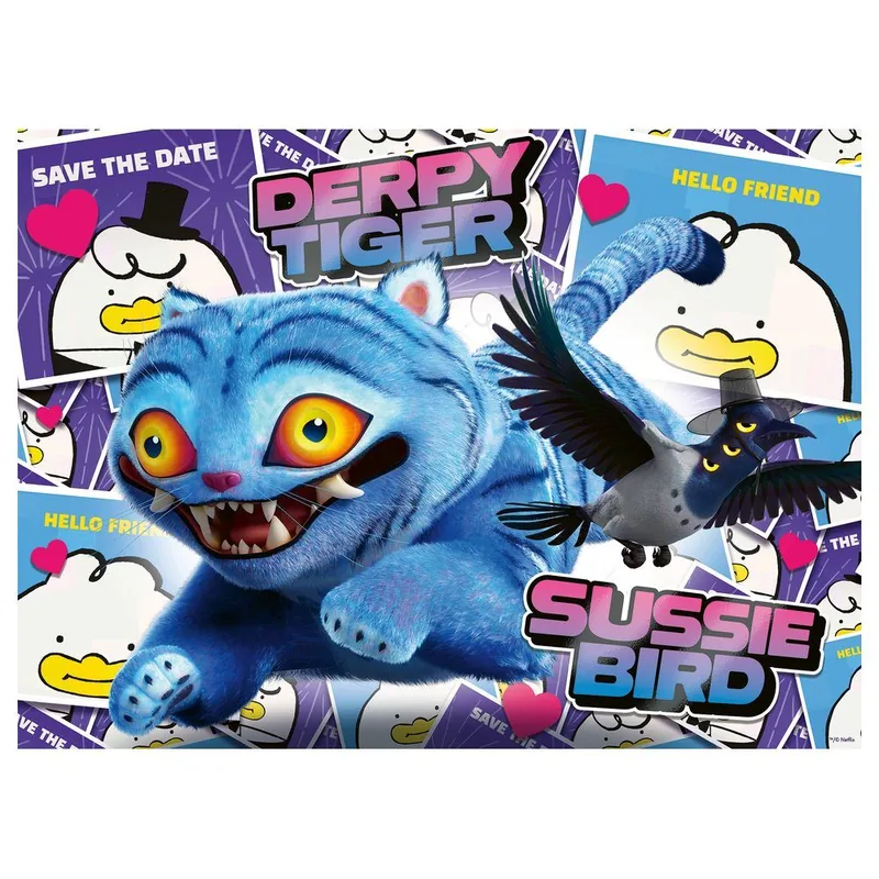 Puzzle Derpy & Sussie KPop Demon Hunters XXL 100pzs