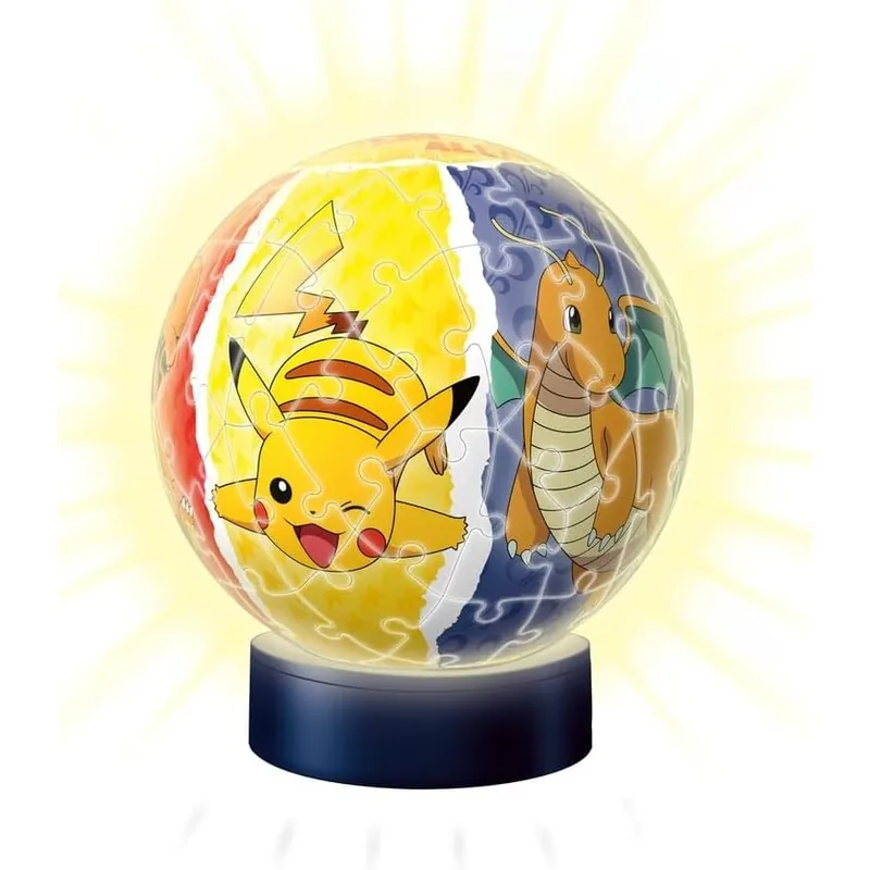 Puzzle 3D Luz Nocturna Pokemon 74pzs