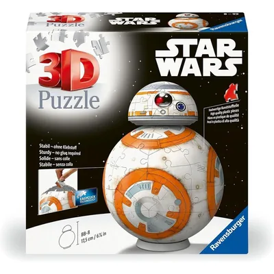 Puzzle 3D BB8 Star Wars 104pzs