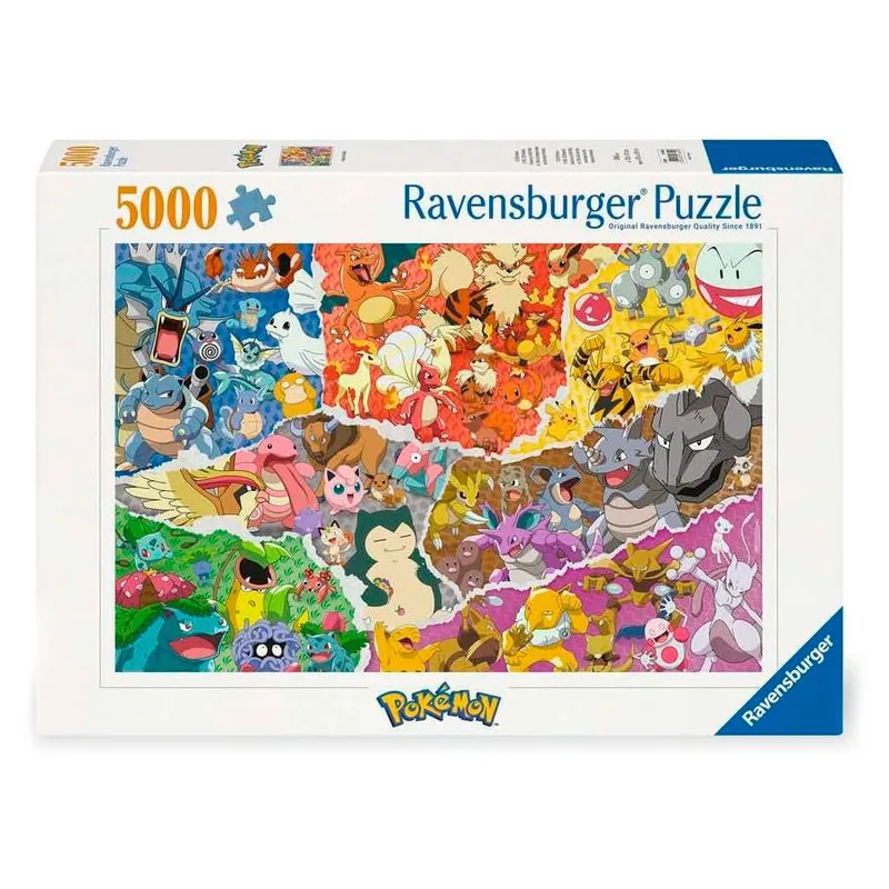 Puzzle Pokemon 5000pzs