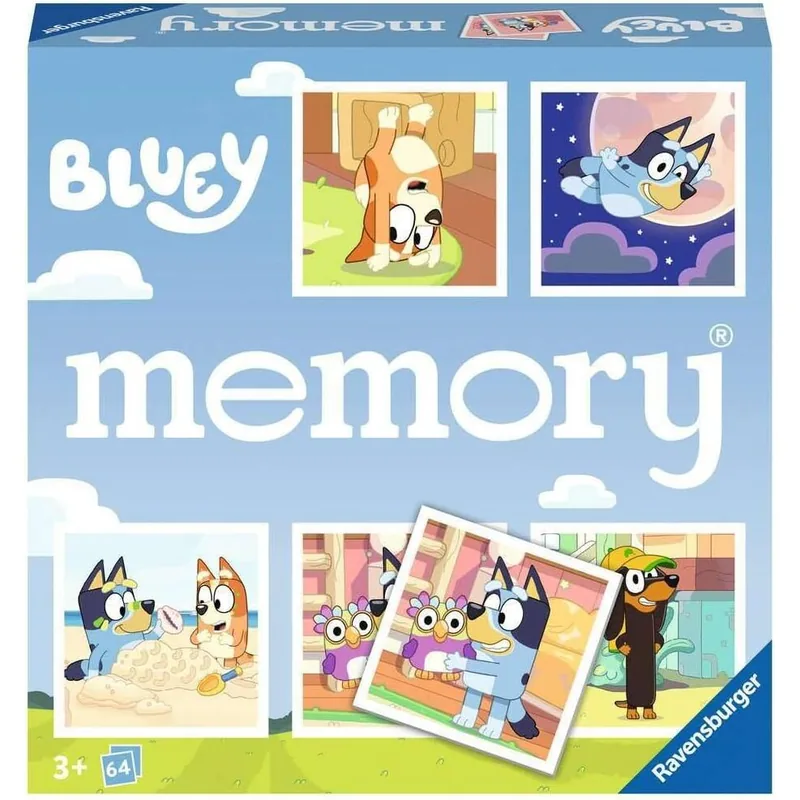 Juego Memory Bluey
