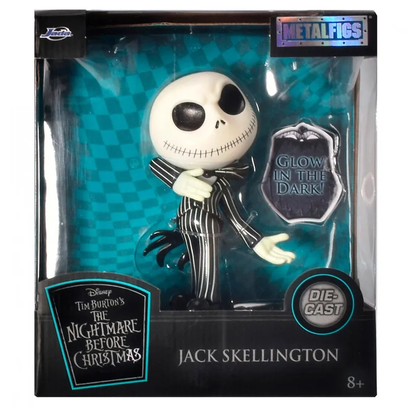 Figura metalfigs Jack Skellington Pesadilla Antes de Navidad 10cm