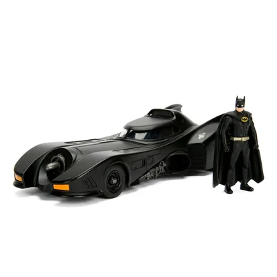 Blister figura Batman + Coche Batmovil metal DC Comics