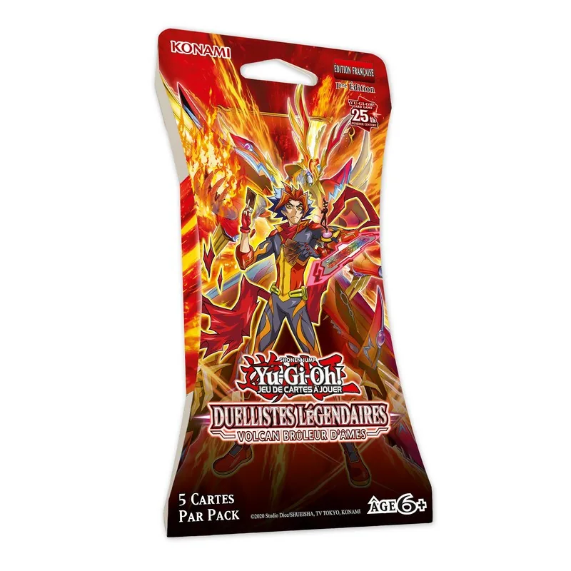 Sobres Yu-Gi-Oh! Legendary Duelists Soulburning Volcano FR (blíster)