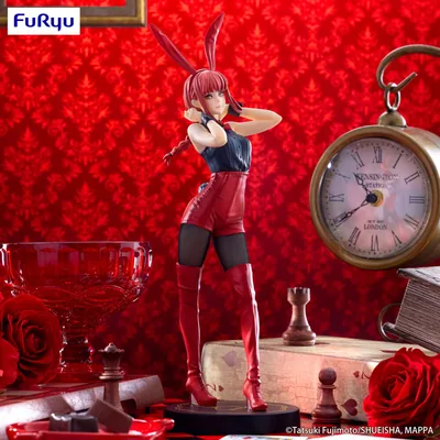 Figura Makima Red Color Bicute Bunnies Chainsaw Man 30cm
