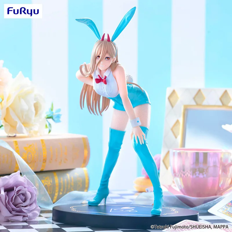 Figura Power Light Blue Color Bicute Bunnies Chainsaw Man 25cm