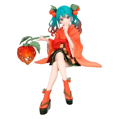 Figura Noodle Stopper Hatsune Miku Flower Fairy Winter Cherry Hatsune Miku 15cm