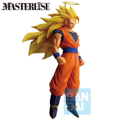 Figura Ichibansho Masterlise Super Saiyan 3 Son Goku Battle of the Super Saiyan Dragon Ball Z 25cm