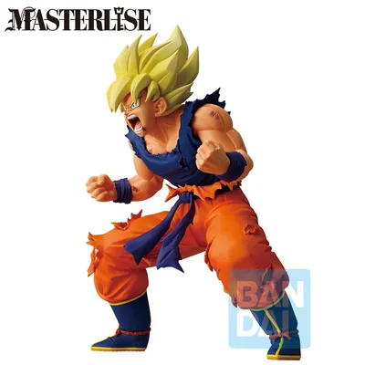 Figura Ichibansho Masterlise Super Saiyan Son Goku Battle of the Super Saiyan Dragon Ball Z 19cm