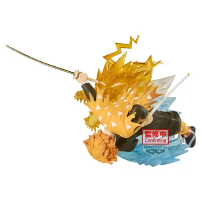 Figura Zenitsu Agatsuma Vibration Stars Demon Slayer Kimetsu no Yaiba 12cm