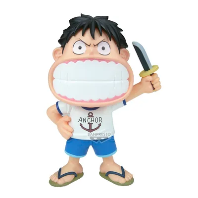 Figura Monkey D Luffy Big Sofvimates One Piece 15cm