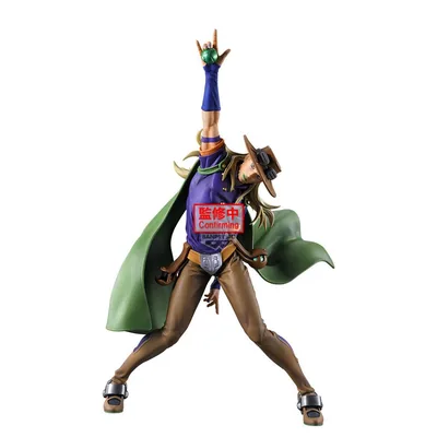 Figura Gyro Zeppeli Mometria Jojos Bizarre Adventure Steel Ball Run 26cm