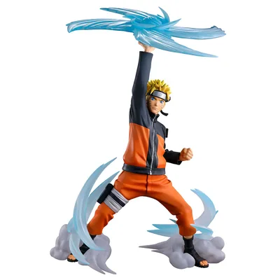 Figura Ichibansho Naruto Uzumaki Wind Style: Rasen Shuriken Hidan Kakuzu Arc Naruto Shippuden 25cm