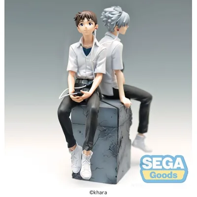 Figura Shinji & Kaworu Luminasta Shinji Version Rebuild of Evangelion 17cm