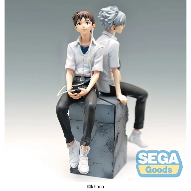 Figura Shinji & Kaworu Luminasta Shinji Version Rebuild of Evangelion 17cm