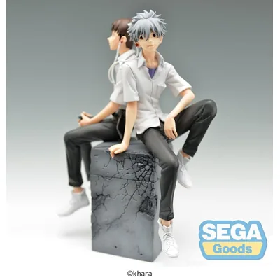 Figura Shinji & Kaworu Luminasta Kaworu Version Rebuild of Evangelion 17cm