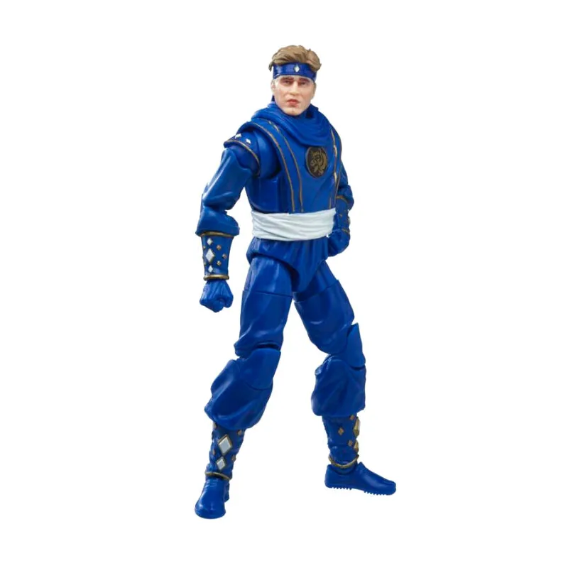 Figura Ninja Blue Ranger Power Rangers Lightning Collection 15cm
