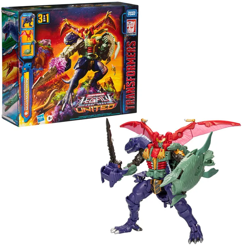 Figura Magmatron Beast Wars Universe Commander Class Legacy United Transformers 25cm