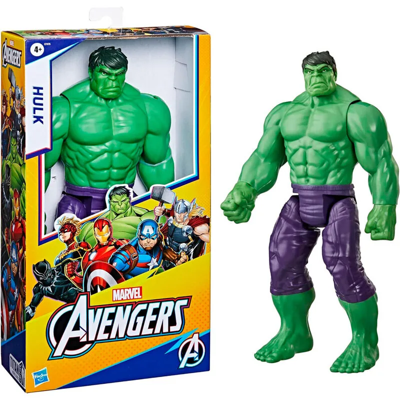 Figura Hulk Deluxe Titan Hero Vengadores Avengers Marvel 30cm