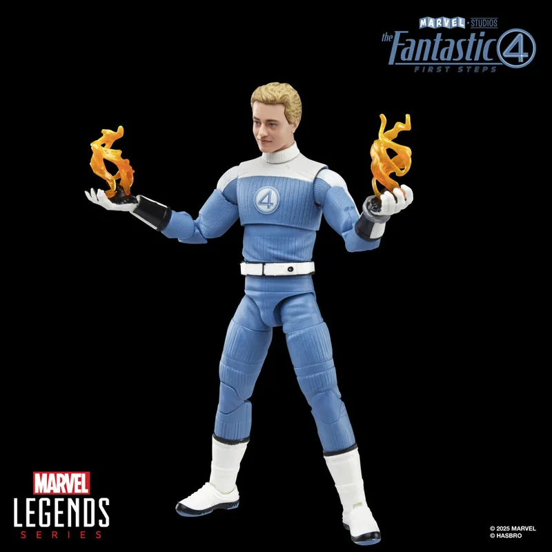 Figura Johnny Storm Los 4 Fantasticos Marvel 15cm