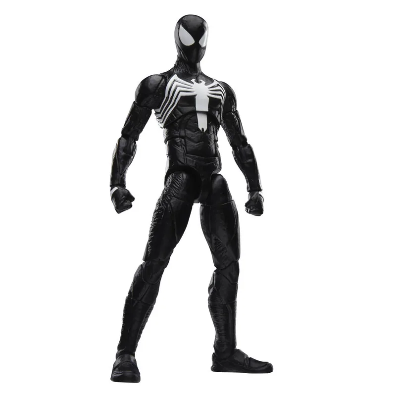 Figura Peter Parker Black Suit Spider-Man 2 Marvel Legends 15cm