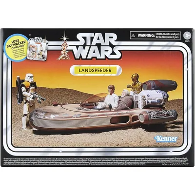 Figura Luke Skywalker + Landspeeder Star Wars