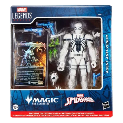 Figura Agent Anti-Venom Magic The Gathering Spider-Man Marvel 15cm