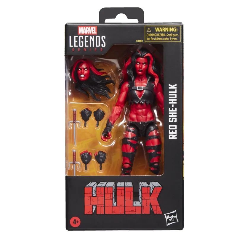 Figura Hulka Roja She-Hulk Marvel Legends 15cm
