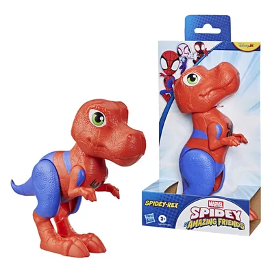 Figura Spidey-Rex Spidey y Su Superequipo Marvel 23cm