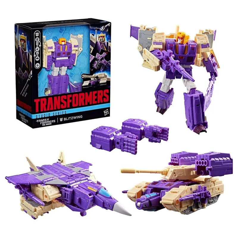 Figura Blitzwing Studio Series Transformers The Movie 17.5cm