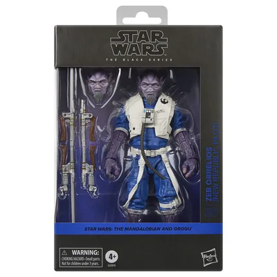 Figura Zeb Orrelios New Republic Pilot Star Wars The Mandalorian & Grogu 15cm