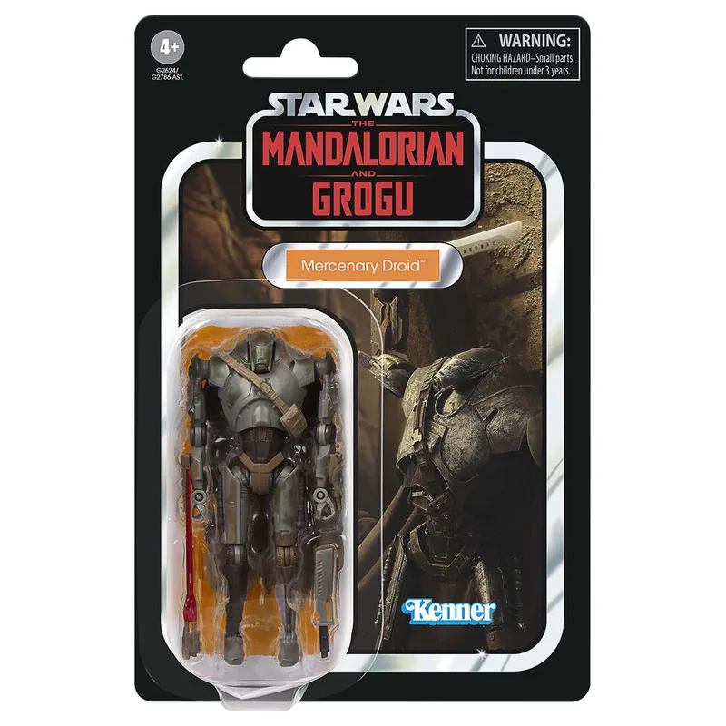 Figura Mercenary Droid Kenner The Mandalorian And Grogu Star Wars 9.5cm