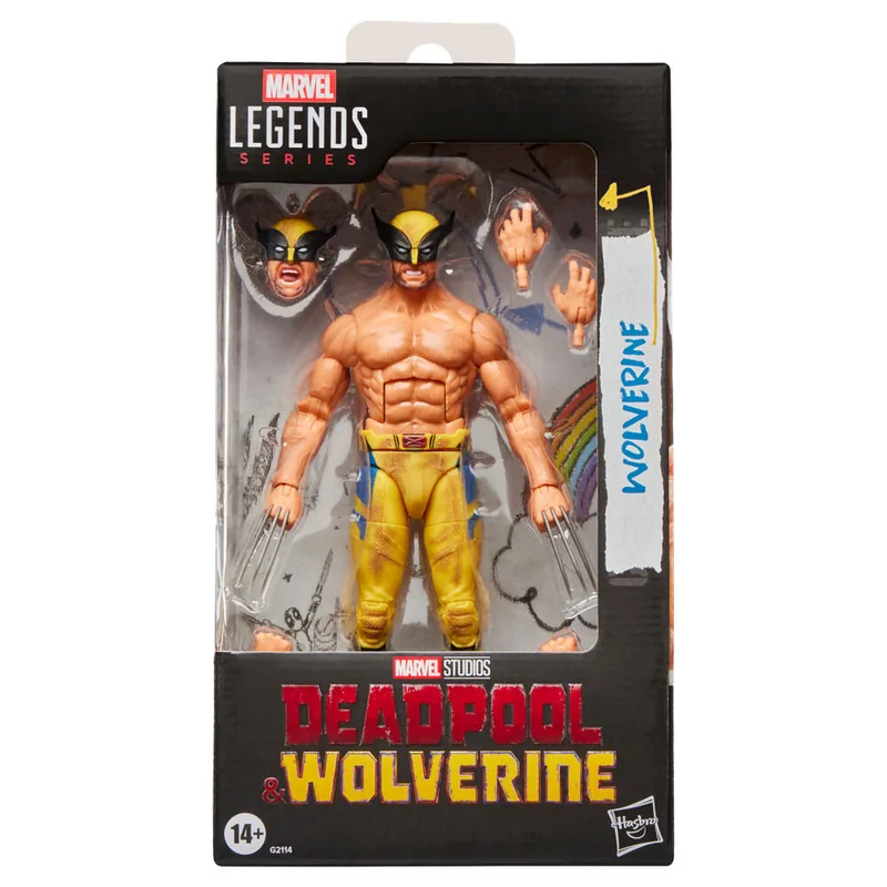 Figura Wolverine Deadpool & Wolverine Marvel Legends Series 15cm