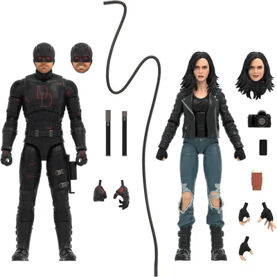 Figura Daredevil & Jessica Jones Daredevil Born Again Marvel Legends 15cm