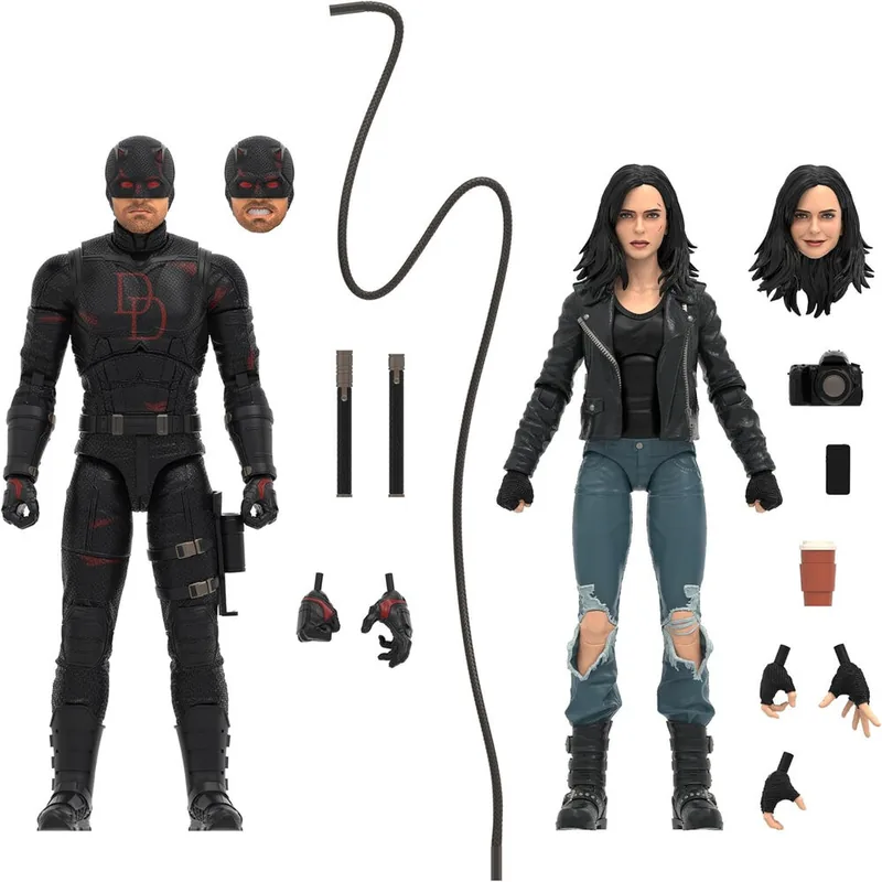 Figura Daredevil & Jessica Jones Daredevil Born Again Marvel Legends 15cm