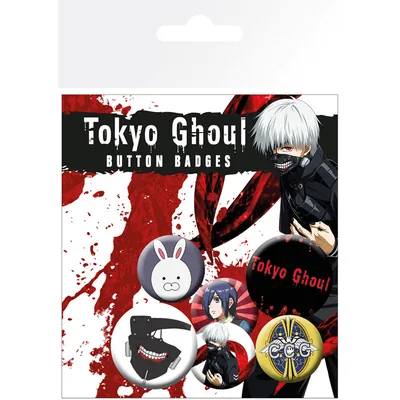 Pack de chapas Tokyo Ghoul Mix