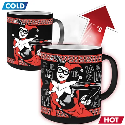 Taza termosensible DC Comics Harley Quinn Psychotic 320 ml
