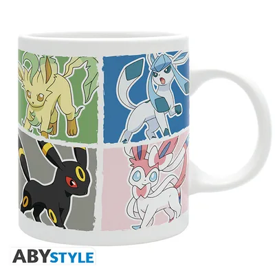 Taza Pokémon Evoluciones de Eevee 320 ml