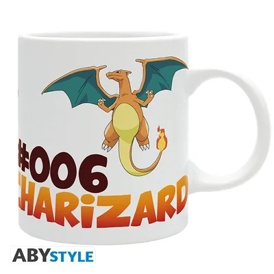 Taza Pokémon Tipo Charizard 320 ml
