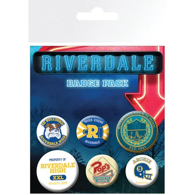 Pack de chapas Riverdale Mix